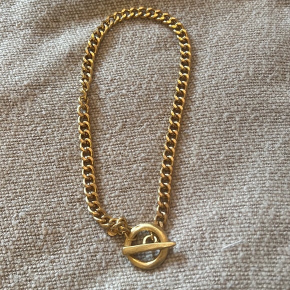 Vestopazzo Brass CHAIN NECKLACE T-BAR 🤩 - Picture 3 of 4